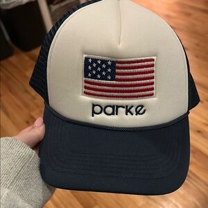 Parke American Flag Trucker Hat
